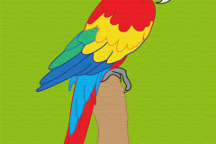 Navidad_04_christmas-parrot